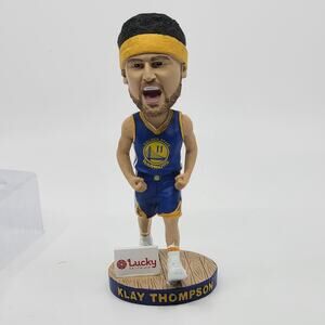 Klay Thompson HEADBAND 2019 Golden State Warriors Bobblehead SGA New